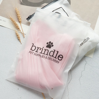 Sac d'emballage personnalisé en PVC givré avec fermeture éclair, en plastique EVA transparent, pour chaussettes