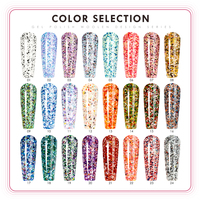 Échantillon gratuit de gel de laine pour vernis à ongles professionnel pour salon de manucure