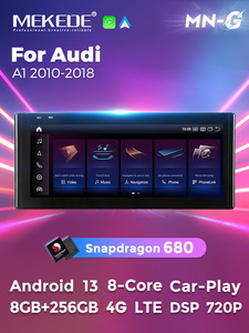 <span class=keywords><strong>Autoradio</strong></span> stéréo avec écran tactile Android MEKEDE Qualcomm 680, lecteur vidéo, DVR, 4G WIFI, caméra de recul pour <span class=keywords><strong>Audi</strong></span> <span class=keywords><strong>A1</strong></span> 2010-2018 - Product Image 2