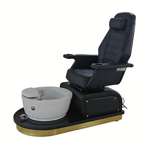 Fauteuil de manucure de luxe inclinable pour salon de beauté, avec massage électrique, soin des pieds et <span class=keywords><strong>pompe</strong></span> de drainage - Product Image 2
