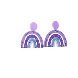 Boucles d'oreilles clous <span class=keywords><strong>arc</strong></span>-<span class=keywords><strong>en</strong></span>-<span class=keywords><strong>ciel</strong></span> <span class=keywords><strong>en</strong></span> résine, boucles d'oreilles pendantes <span class=keywords><strong>arc</strong></span>-<span class=keywords><strong>en</strong></span>-<span class=keywords><strong>ciel</strong></span>, boucles d'oreilles créoles <span class=keywords><strong>arc</strong></span>-<span class=keywords><strong>en</strong></span>-<span class=keywords><strong>ciel</strong></span> pour femmes - Product Image 3
