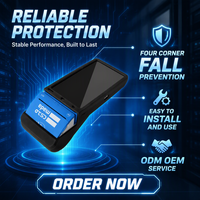 Étui de protection antichoc en silicone personnalisé pour système POS avec design personnalisable et couleur au choix pour Aisino A90