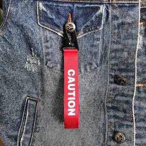 Promotional Gift Custom Carabiner Climbing Motorcycle Car Keychain Nylon Fabric Wrist Wristlet Key Chains - Product Image 6