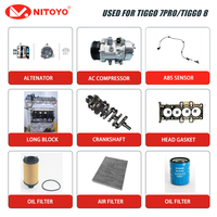 NITOYO Pièces et accessoires automobiles en gros pour le marché secondaire, toutes pièces détachées pour voitures chinoises, utilisées pour JAC T6