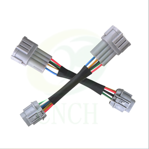 Arnés de adaptadores de conversión de faros para Nissan 350Z Adaptador de faros de 8 pines a enchufe de 6 pines - Product Image 2