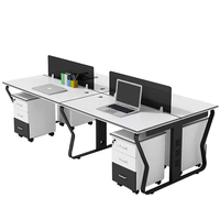 Ensemble de bureau moderne élégant et très bien coté, bureau pratique et fonctionnel pour le bureau et la salle d'étude