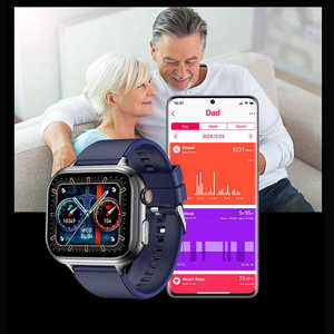 TK17 1.91-Inch Fashion Smartwatch Fitness Tracker PPG ECG BT Call 380mAh Health Monitoring IP68 Waterproof Reloj Smart <b>Watch</b> - Product Image 3