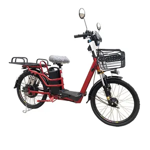 QB EBIKE 2020 NEW design OEM/ODM bicycle electric cargo city bike ebike 2 seat 350W 48v electric bicycle