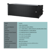 Système audio professionnel DBK, enceinte Line Array de 12 pouces, enceinte active PA pour les événements de scène et de concert