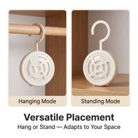 Baume anti-mites pour vêtements sur mesure OEM, formule pure et naturelle aux huiles essentielles pour placards et armoires, fourniture d'usine sous marque privée