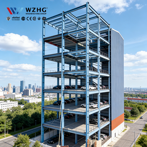 Sistema de Estacionamiento Inteligente en Acero, Innovador Edificio de Estacionamiento para Ciudades Inteligentes, Integrado con Sensores, Bajo Mantenimiento - Product Image 1