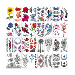 Autoadesivo del tatuaggio del petto temporaneo artificiale impermeabile personalizzato per l'autoadesivo del tatuaggio di uomini <span class=keywords><strong>e</strong></span> donne - Product Image 3