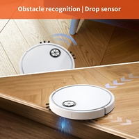 Aspirateur robot OEM P8, nettoyage par itinéraire programmé, bac à poussière de 800 ml, autonomie de 0 à 60 minutes, télécommande, nettoyeur domestique