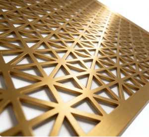 Panneau métallique perforé décoratif artistique - <span class=keywords><strong>Plaque</strong></span> galvanisée et revêtue de PVC résistante à la rouille <span class=keywords><strong>pour</strong></span> projets architecturaux et de construction - Product Image 2