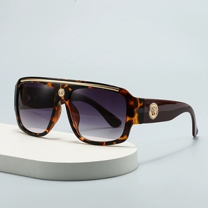 2025 Nouveau Style Lunettes de Soleil pour Hommes-Lunettes de Soleil de Mode à Monture Épaisse, Lunettes de Soleil Montées sur la Tête à Grand Cadre - Product Image 3