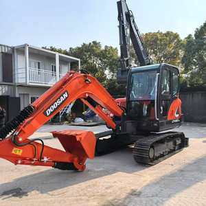 Excavadora mini Doosan DX60-9C de segunda mano, excavadora mini Doosan DX60 de 6 toneladas, tamaño pequeño, en venta. - Product Image 3