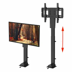 Remote control automatic lift 32 to 70 inch tv lift mechanism motorized wired control for smart tv lift cabinet