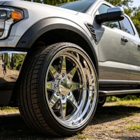 Jantes de camion forgées polies sur mesure SL 24X12 26X14 30X14 5X150 8X170 pour Chevrolet Silverado 1500 2500 3500 HD Suburban