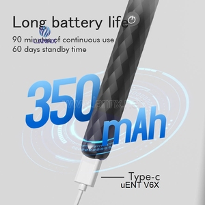 LANNX uENT V6X Meilleure vente Kit d'outils d'endoscope d'oreille sans fil WiFi Aspirateur de cire d'oreille Outil de retrait intelligent de l'otoscope - Product Image 3