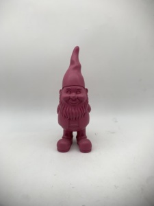 Sculpture en polyrésine de gnome assis, 7 cm, artisanale, personnalisée, décoration artistique pour Pâques et la Saint-Valentin - Product Image 6