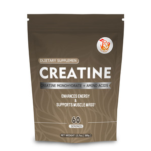Creatina en Polvo de Alta Calidad con Monohidrato de Creatina y Aminoácidos, Apoya la Masa Muscular, Aumenta la Energía, Mejora la Condición Física en General - Product Image 1