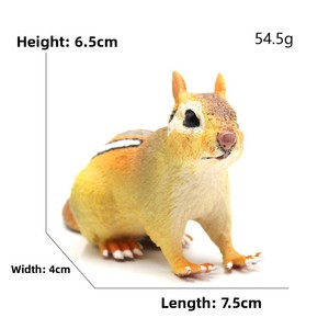 Modè<span class=keywords><strong>le</strong></span> d'animal en PVC massif pour simulation transfrontalière, décoration <span class=keywords><strong>de</strong></span> table <span class=keywords><strong>de</strong></span> sable et <span class=keywords><strong>de</strong></span> gâteau, souris, marmotte, jeu éducatif cognitif pour l'éveil <span class=keywords><strong>de</strong></span> la maternité - Product Image 6