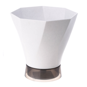 Maceta de plástico decorativa de autorriego con diseño de falda con <span class=keywords><strong>separador</strong></span> de drenaje resistente a la pudrición de la raíz para uso en el jardín - Product Image 1