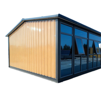 Maison conteneur pliable de luxe préfabriquée en Chine, 20 pieds, 40 pieds, extensible, modulaire, mini-maison, design moderne, bureau, chambre