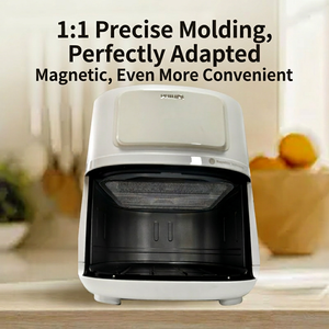 Nueva Placa Protectora Anti-Salpicaduras de Silicona y Acero Inoxidable con Succión Magnética para Freidora de Aire COSORI Modelo L3088 - Product Image 3