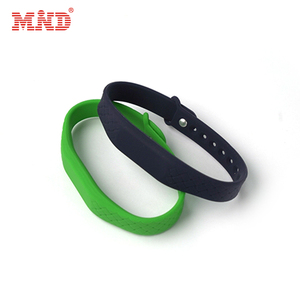 रफीड रिस्टबैंड एचएफ 13.56mhz वाटरप्रूफ एडजस्टेबल थप्पड़ Silicone कंगन बैंड - Product Image 3