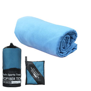 <span class=keywords><strong>Serviette</strong></span> de plage en microfibre bleu <span class=keywords><strong>glacier</strong></span> 76*152cm Grande taille Séchage rapide Légère Anti-sable Très absorbante <span class=keywords><strong>Serviette</strong></span> de voyage et de natation - Product Image 3