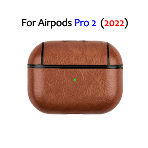 Housse en cuir PU de haute qualité pour Apple Airpod pro <span class=keywords><strong>2</strong></span> génération 2022, étui de protection pour <span class=keywords><strong>AirPods</strong></span> pro <span class=keywords><strong>2</strong></span> - Product Image 4