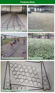 Clôture en <span class=keywords><strong>fil</strong></span> métallique à profil bas Putank Mesh MZP, obstacle discret, filet tissé haute résistance pour la sécurité des frontières à long terme - Product Image 6