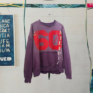 Athletic Mens Sweatshirt Moisture Wicking Performance Fabric Custom Team Logo Blank Gym Workout Crewneck Sweatshirt <b>Bulk</b> - Product Image 1