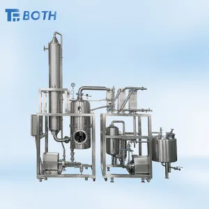 Concentrador de evaporación de película descendente de recuperación de etanol industrial de solución llave en mano