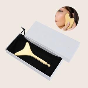 Most <strong>Popular</strong> Products for 2024 Hand Held Body Massager Gua Sha Massage Face Brass Copper Guasha Massage Tool - Product Image 2