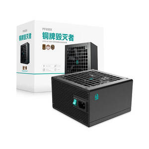 Alimentation PC Deepcool PF600X Noire 600W Certifiée 80 Plus Bronze Silencieuse à Commutation 20+4 Broches En Stock - Product Image 1