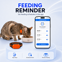Collar GPS GSM 2G Global, Resistente al Agua IP67, Ubicación en Tiempo Real, Llamada de Voz Remota, Vista de Calle en 3D, Localizador Antipérdida, Recordatorio de Alimentación