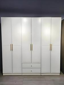 Hot Promotion Modern <strong>Single</strong> Door White Luxury Mirror High End Ladies <strong>Wooden</strong> <strong>Wardrobe</strong> with Storage - Product Image 2