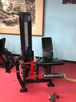 Équipement de gymnastique commerciale, pour extensions de jambes, 1 pièce