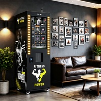 Distributeur automatique de boissons protéinées TCN avec écran tactile multilingue pour les salles de sport, les centres de remise en forme, les clubs sportifs et les entreprises