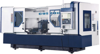 Centre de tournage CNC Fanuc à double broche et double canal, robuste, C9S-2000, 8 postes à outils, précision de 0,001 mm pour rouleaux en caoutchouc