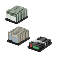 Support de rangement et de présentation 14-en-1 pour cartes de jeu Nintendo GBA/GBC, compatible Game Boy Advance/Color