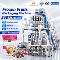Automatische diepvriesfruitverpakkingsmachine VFFS voor IQF-bessen, mango, ananas en gemengd fruit