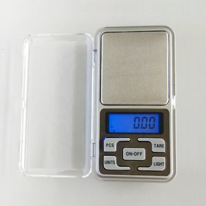 Mini báscula de bolsillo digital de alta precisión para joyería 100g/0,01g, 200g/0,01g, 500g/0,1g báscula de joyería rentable - Product Image 5