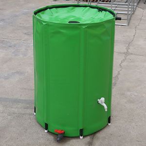 Collapsible Rain Barrel with Water Innet Filter Foldable Raintrap Diverter Sturdy PVC Garden Hydroponics Collection Storage Tank - Product Image 6