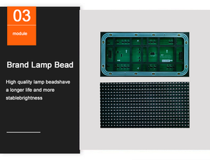 P3/P4.8/P6 <span class=keywords><strong>colonne</strong></span> double face extérieure cinq ondulations pour prendre des photos 3840 affichage led extérieur à taux de rafraîchissement élevé - Product Image 4