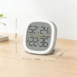 Умный портативный монитор для дома 2026: ЖК-дисплей, мини-датчик, цифровой термометр-гигрометр для измерения влажности и температуры в помещении - Product Image 4