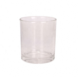 Clear Acrylic Cylinder Cup Beverage Container Round Shape Heat Resistant Empty Home Decoration - Product Image 1
