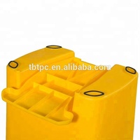 Poubelle à déchets médicaux avec couvercle rembourré jaune, hôpital, clinique, poubelles médicales, poubelles à déchets médicaux